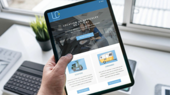Site internet catalogue pour entreprise de location - Chaniers, Charente-Maritime (17)