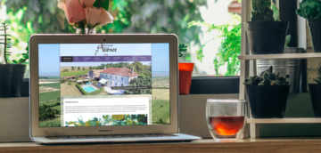 Création de site internet pour gîte de charme - Saint Thomas de Conac, Charente-Maritime (17)