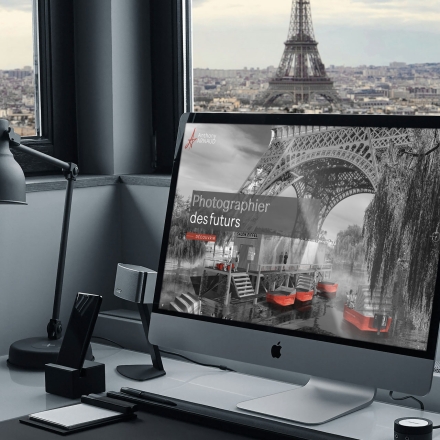 Site internet pour photographe d'art Anthony Arnaud